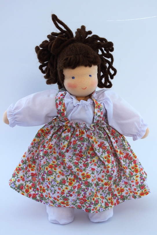 0131 - Boneca Pequena TR (Morena com rabo de cavalo)