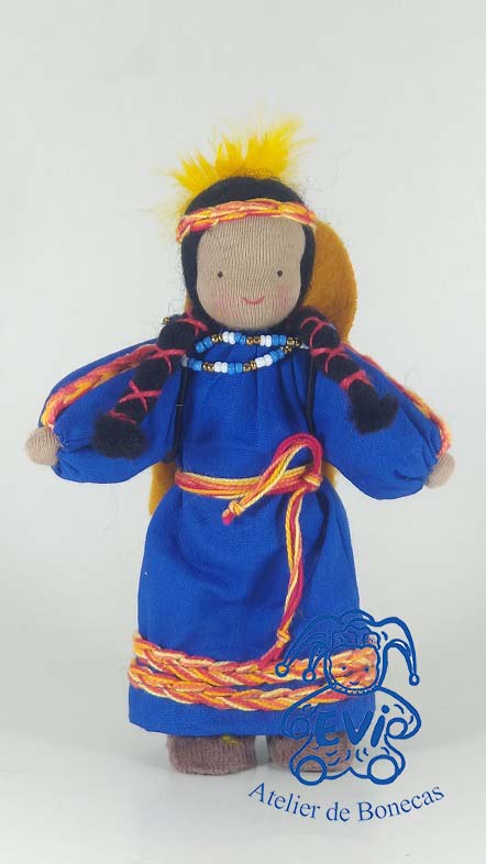 0531- Mãe Índia com Nenê