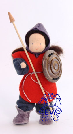 0656 R - Cavaleiro Vermelho , lanceiro