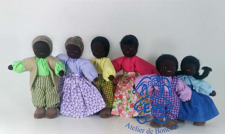 0510 NE Família Completa - negra